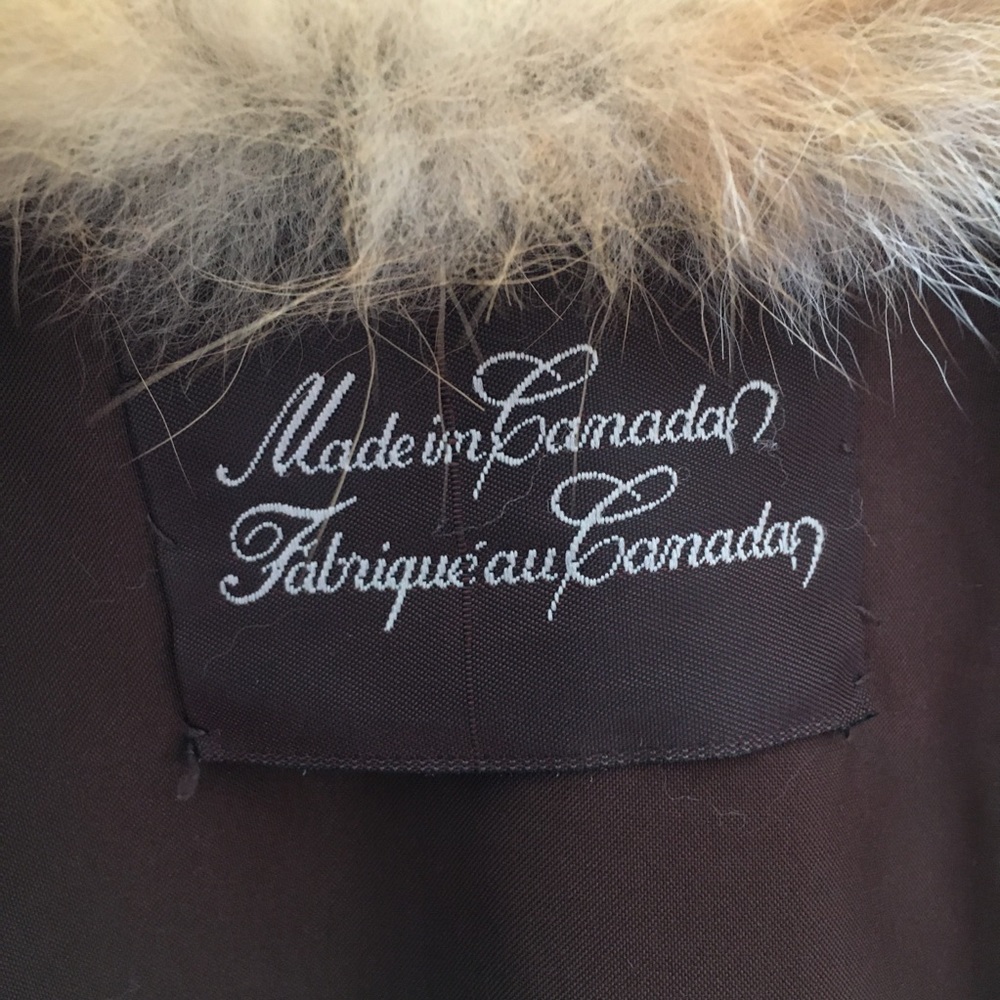 Authentic Fox Fur Coat Alexandor Furs Montreal - Picture 5 of 6